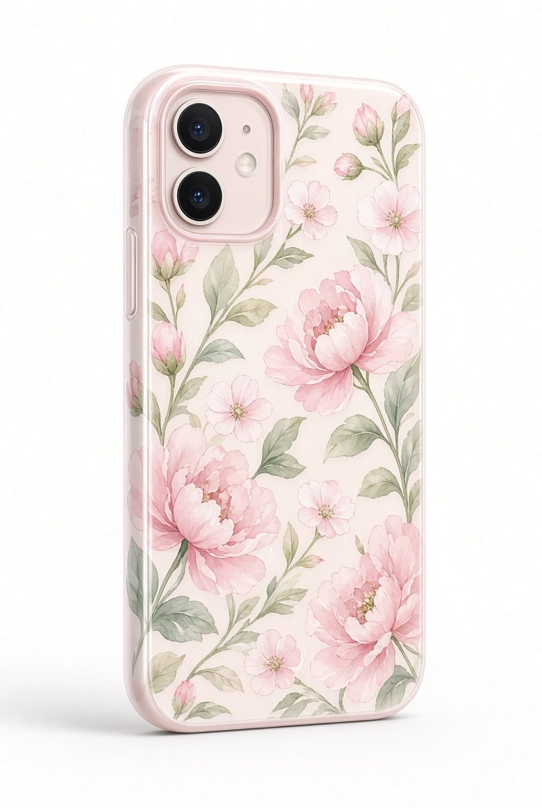เคสลายดอกไม้พาสเทล